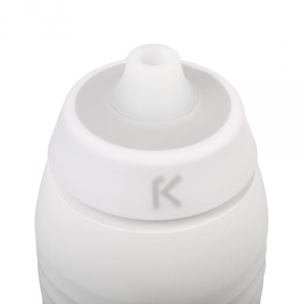 Keego Trinkflasche 750 ml Titanium White - Sportflasche mit Innenbeschichtung aus Titan (Version 4)