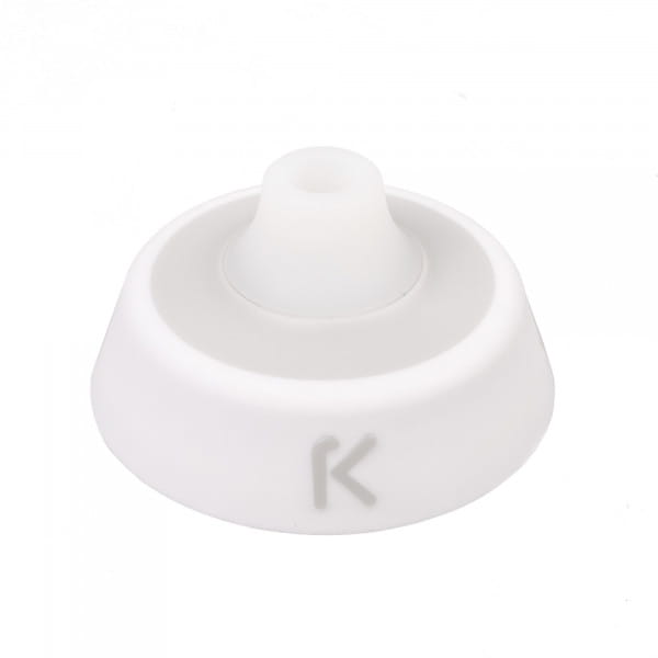 Keego Trinkflasche 750 ml Titanium White - Sportflasche mit Innenbeschichtung aus Titan (Version 4)