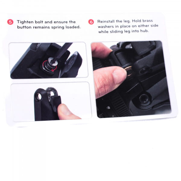 Peak Design Ersatz-Entriegelungsknöpfe für Travel Tripod