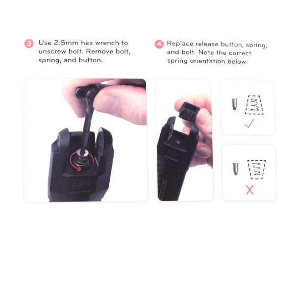 Peak Design Ersatz-Entriegelungsknöpfe für Travel Tripod