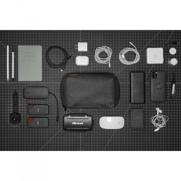 Peak Design Tech Pouch - Charcoal (Dunkelgrau) - Organizer-Tasche für Smartphones, Kabel etc.