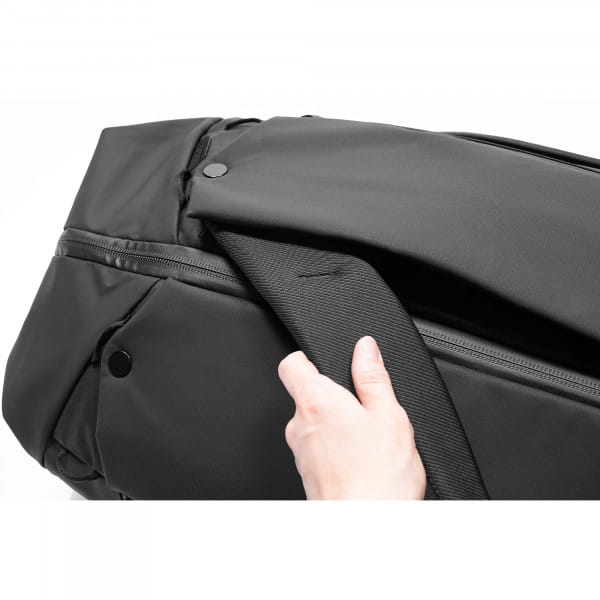 Peak Design Travel Duffelpack Bag 65L Reisetasche mit Rucksackgurten - Black (Schwarz)
