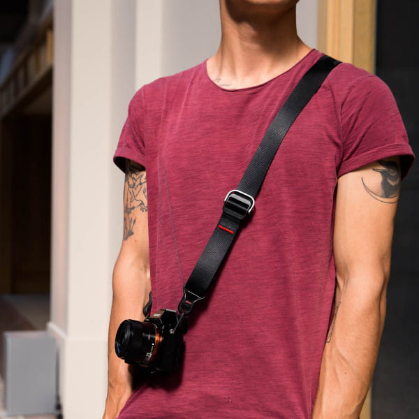 Peak Design Slide Lite - Black (Schwarz) - Kameragurt für DSLRs und größere Systemkameras