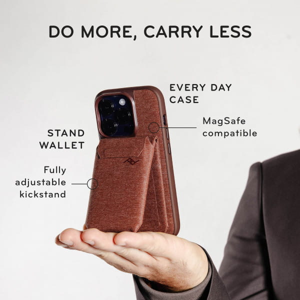 Peak Design Mobile Wallet Stand - Redwood