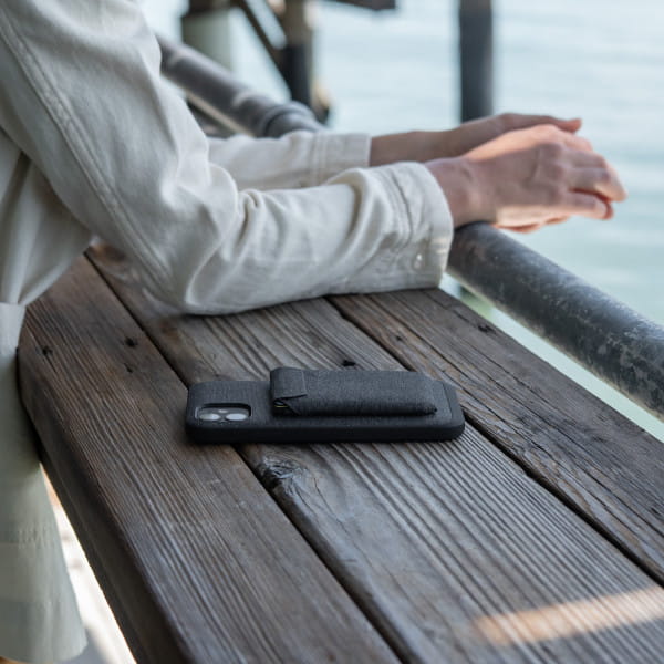 Peak Design Mobile Wallet Slim Karten-Portemonnaie - Charcoal (Dunkelgrau)