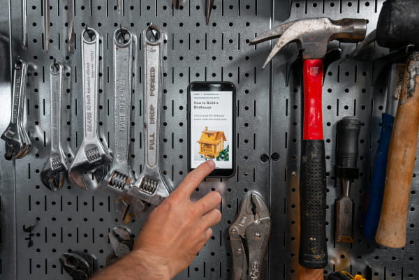 Peak Design Mobile Wall Mount Klebehalterung für die Wand - Charcoal (Dunkelgrau)