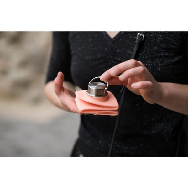 DiFOLD Origami Bottle - Faltbare Trinkflasche 750 ml - Pink Win (Rosa)