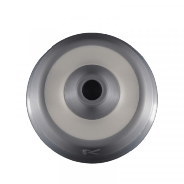 Keego Trinkflasche 500 ml Silver Stardust - Sportflasche mit Innenbeschichtung aus Titan