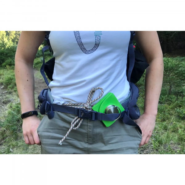 DiFOLD Origami Bottle - Faltbare Trinkflasche 750 ml - Mighty Green (Hellgrün)