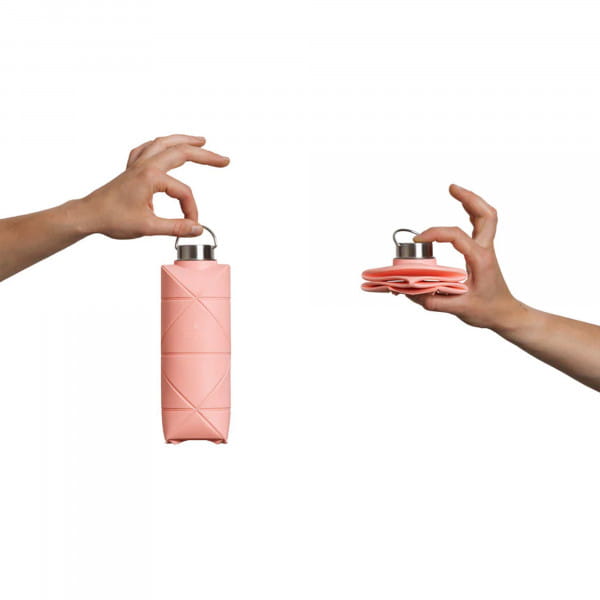 DiFOLD Origami Bottle - Faltbare Trinkflasche 750 ml - Pink Win (Rosa)